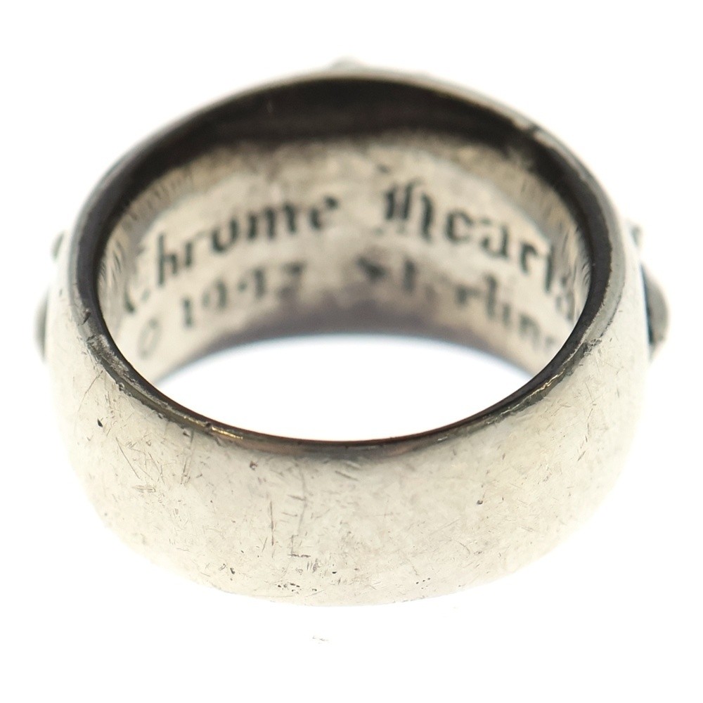 Chrome Hearts Floral Cross BCA346 Ring Sterling US#7-1/2~8 P0051701 thumbnail 2