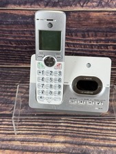 AT T Cordless Phone Digital Answering System Caller ID Big Buttons Model EL52103