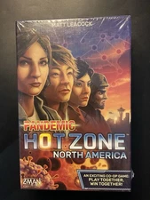 Pandemic Hot Zone North America 2-Player Board Game Z-MAN Games ▪︎ New Sealed 