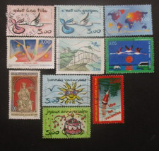 FRANCE-1999-N°3231 au 3233 et 3237 au 3243 oblitérés