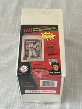 100 Rigid Archival Sports Card Protectors, by Rembrandt - Sealed, US Made