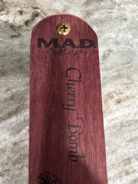 Vintage MAD Cherry Box Call Turkey Caller Hunting - Image 2 of 4