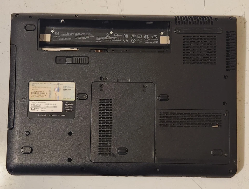 HP MCP67 Laptop – 2GB RAM, 120GB HDD, AMD Athlon 64 X2@1.7GHz,Needs Battery Repl - Image 3 of 4