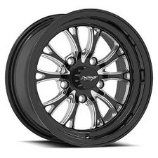 17x4.5 Boyd Coddington BC3 Bristol Black Wheel 5x4.75 (-24mm)