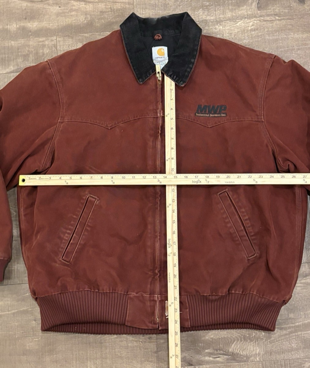 Vintage 90s Carhartt Santa Fe J14 CLY Clay GRAIL Full Zip-Up Vintage 90s Carhartt Santa Fe J14 CLY Clay GRAIL Full Zip-Up