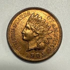 1905 Indian Head Cent Gem BU Uncirculated Red Brown.