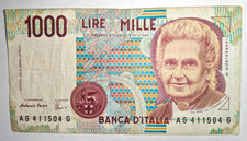 Banknote Italien, 1.000 Lire, 1990