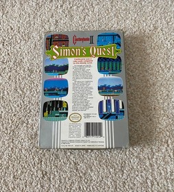 CASTLEVANIA II SIMONS QUEST - Nintendo NES -  Boxed & Complete PAL A UK Konami