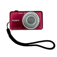 Sony Cyber-shot DSC-WX80 16.2MP Digital Camera Red - Tested w/ Battery Wi-Fi HD