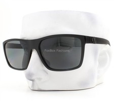 Ralph Lauren Polo Sunglasses PH4133 5284/81 Matte Black Polarized Gray with Case