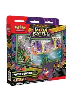 Pokemon TCG Mega Battle Deck Mega Gengar ex PROMO Factory Sealed Haunter promo - Image 1 of 3