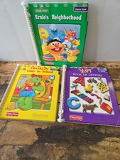 Lot Of 3 Fisher Price BOOKS ONLY For Power Touch Learning System, See Photos