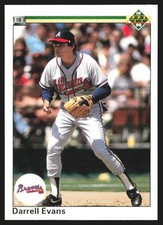 1990 Upper Deck Darrell Evans #143A VS9-1