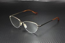 GUCCI GG0580O 001 Cat Eye Gold Gold Black Demo Lens 55 mm Women's Eyeglasses OBI