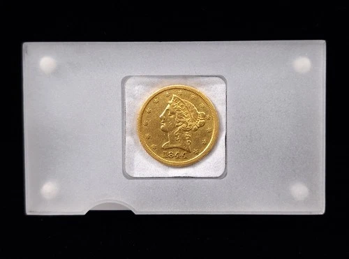 1844-D Liberty Half Eagle — photo from the most recent tracked eBay sale