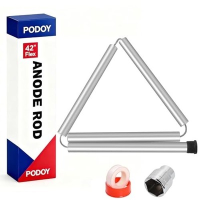 42'' Flexible Magnesium Anode Rod 3/4'' NPT Water Heater Rheem Reliance Richmond
