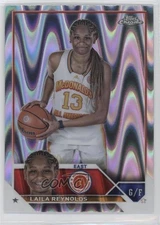 2023 Topps Chrome McDonald's All American RayWave Refractor Laila Reynolds #81