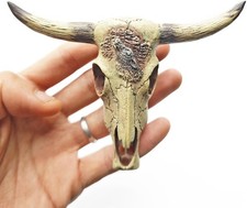 Cattle Skull Fish Tank Decor Bearded Dragon Ornaments Aquarium Hideouts Place