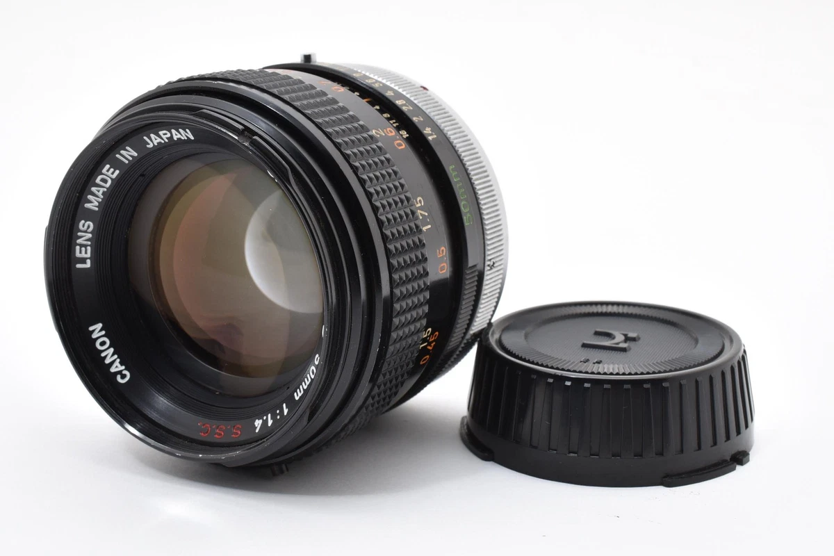 Canon FD 50mm f/1.4 Camera Lenses for sale | eBay