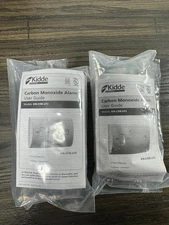 Set of Two Kidde KN-COB-LP2 Carbon Monoxide CO Detector Alarm Battery Operated