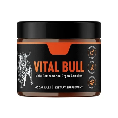 Lonvera Vital Bull Beef Organ Supplement for Men – Grass Fed Organs with Heart