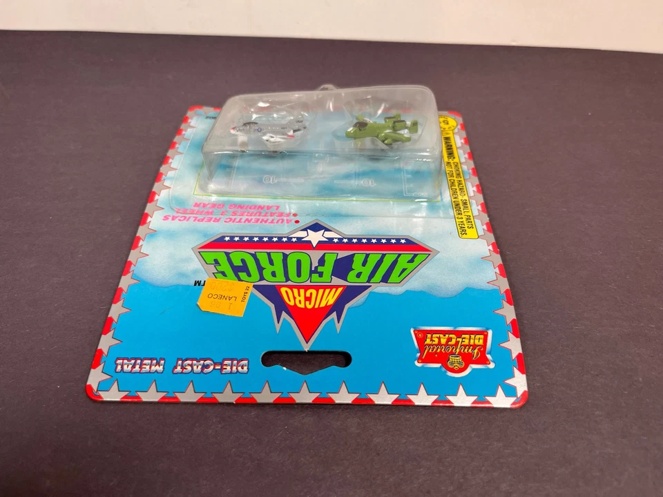 Imperial Die Cast Micro Air Force Aircraft Plane Set 7902 Vintage 1995 - Image 4 of 4