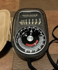 Vintage Weston Master III 3 Exposure Light Meter Model 737