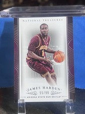 Panini National Treasures James Harden 55/99 Arizona State Sun Devils #54 2015
