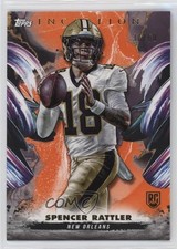 2024 Topps Inception Orange 37/50 Spencer Rattler #163 3hd