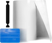 VViViD Clear Paint Protection Bulk Vinyl Wrap 12 x 120, Clear, Transparent 