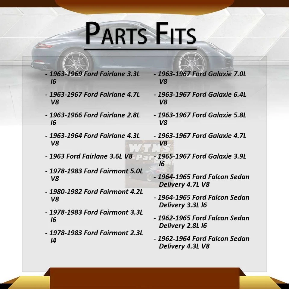 fits 1963~1992 Ford F-250 Standard Ignition  Voltage Regulator - Image 4 of 4