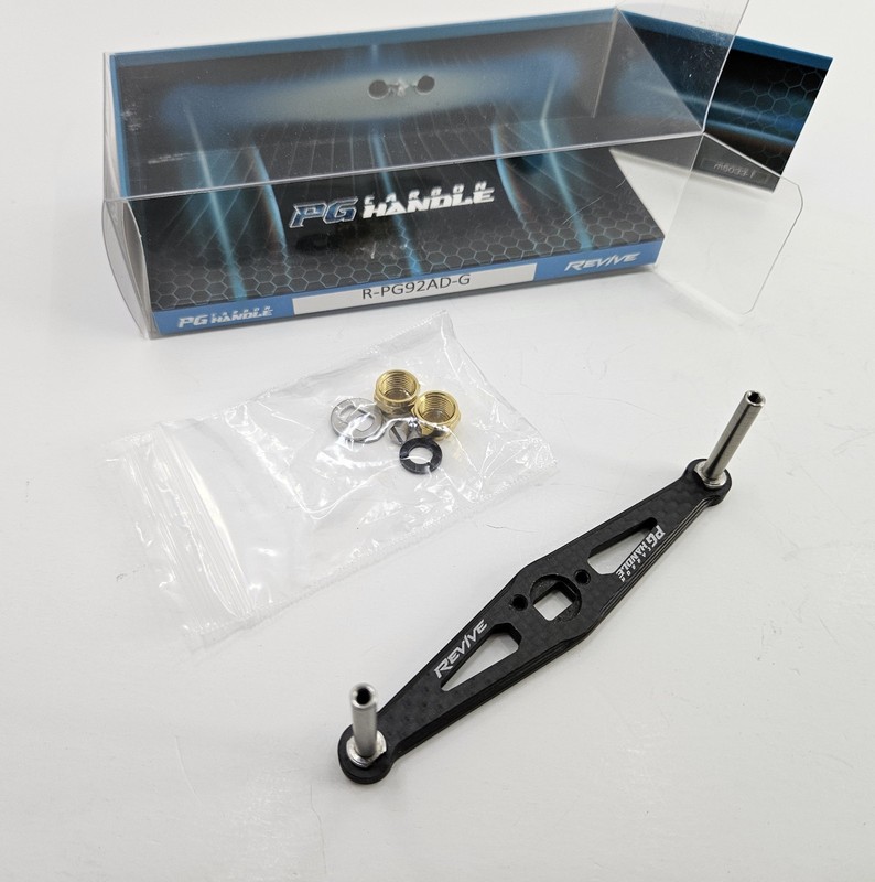 [REVIVE] Power Game Carbon Handle  R-PG92AD PG CARBON 92mm 8x5mm Size JDM🔥🔥