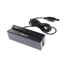 Etekjoy Usb 3-Track Magnetic Stripe Card Reader Pos Credit Card Reader