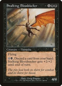 Stalking Bloodsucker #163/350 Odyssey MTG Rare