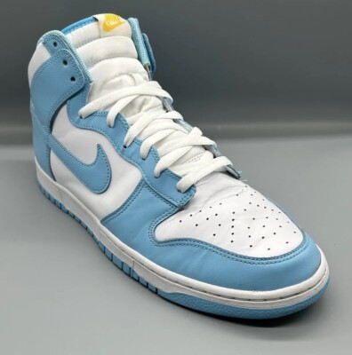 Nike Dunk High Retro Blue Chill Trainers DD1399-401 Herren Uk 12 Eu 47,5 Sneaker