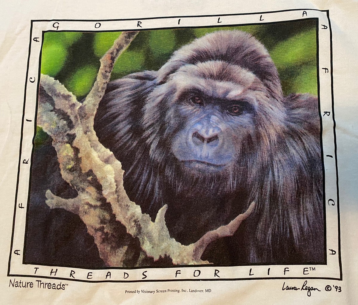 トップス 90s  Old X Large Gorilla Sweat Vintage Xlarge Gorilla Ape Sweatshirt - Etsy