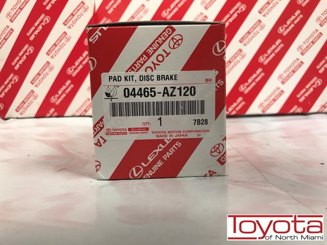 2007-2018 Toyota Tundra Front Genuine Oem Brake Pads 04465-AZ120 | eBay