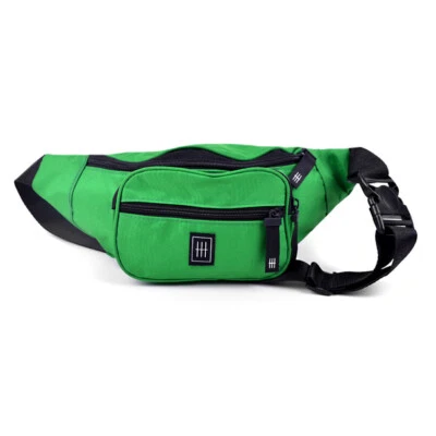 Westend Unisex Sport Waist Fanny Pack Bright Green Waist Or Crossbody Bag NEW