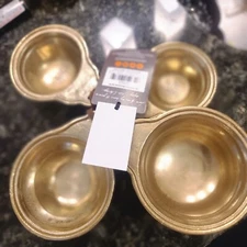Cravings By Chrissy Teigen Gold Colored Aluminum Measuring 4 Cups in Set