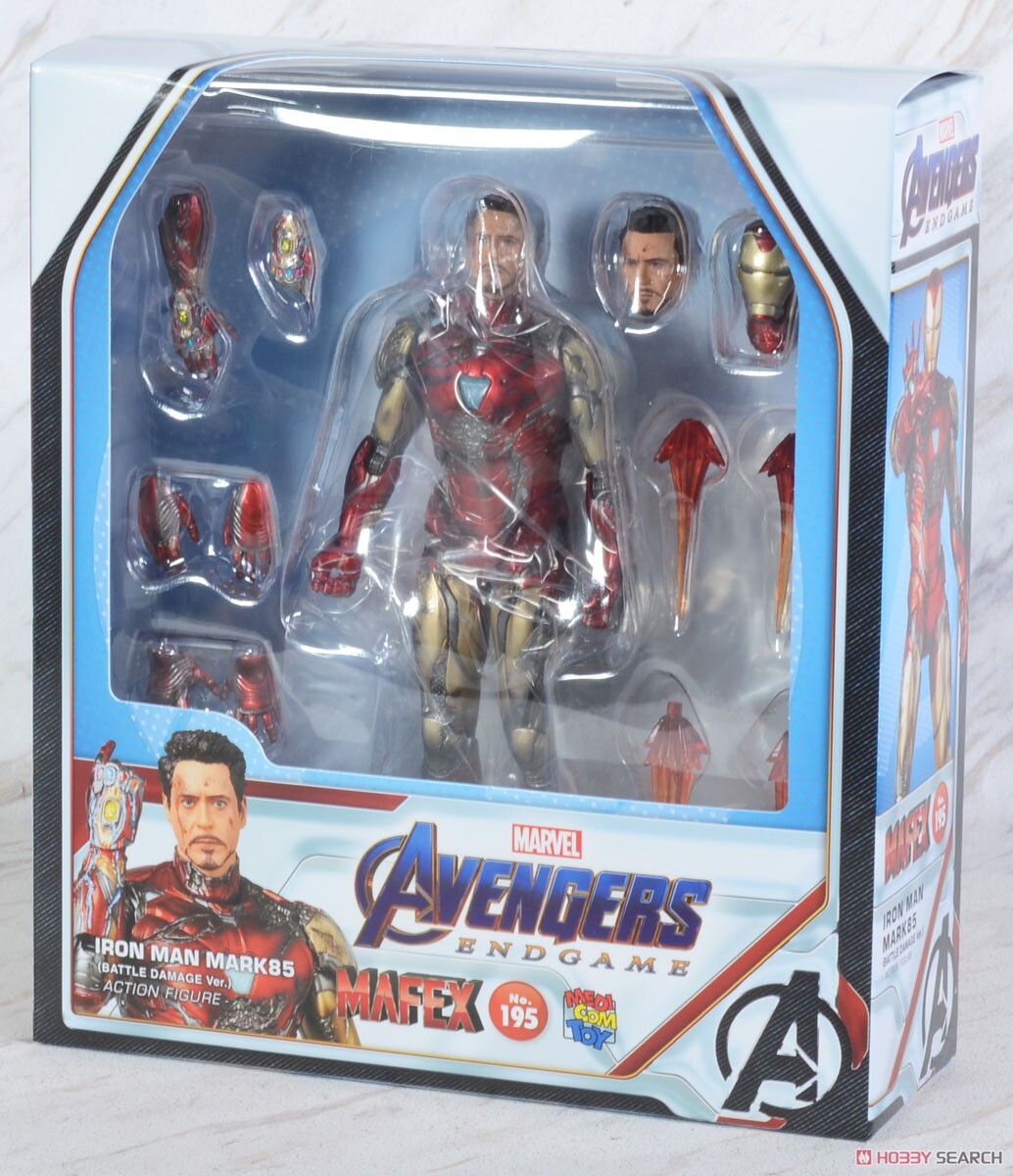 アメコミ MEDICOM TOY - MAFEX IRON MAN MARK85 BATTLE DAMAGE Ver. s-l400.jpg