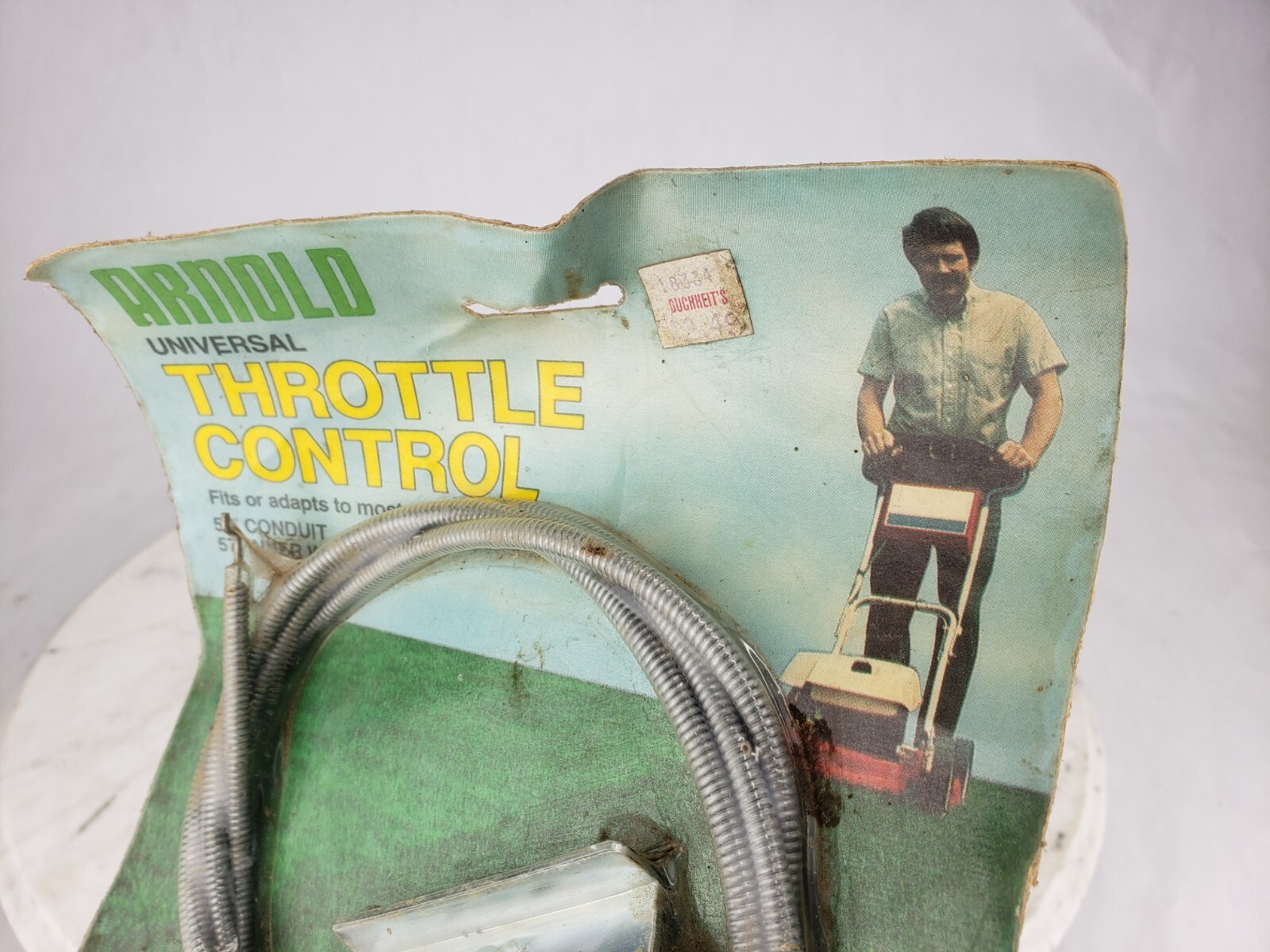 Vintage Arnold Universal Throttle Control Cable Lever Controls