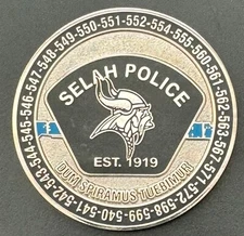 Selah Police Washington Token Medal Challenge Coin