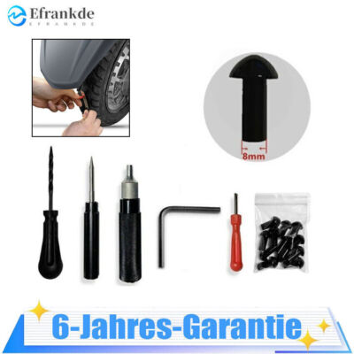 Outer Tire Puncture Repair Kit Mushroom Plug Tool Motorcycle Reifenflicken-Kit
