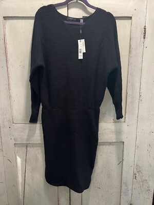 T Tahari Designer ribbed Sweater Dress NEW NWT women’s size: S orig $88