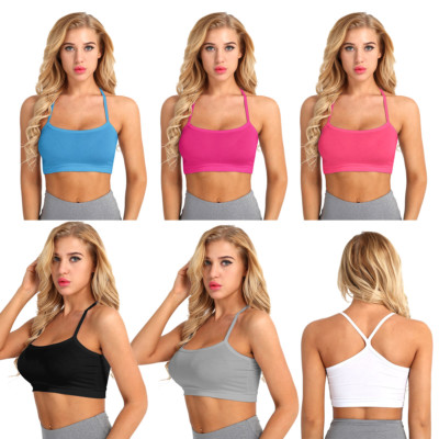 cropped spaghetti top