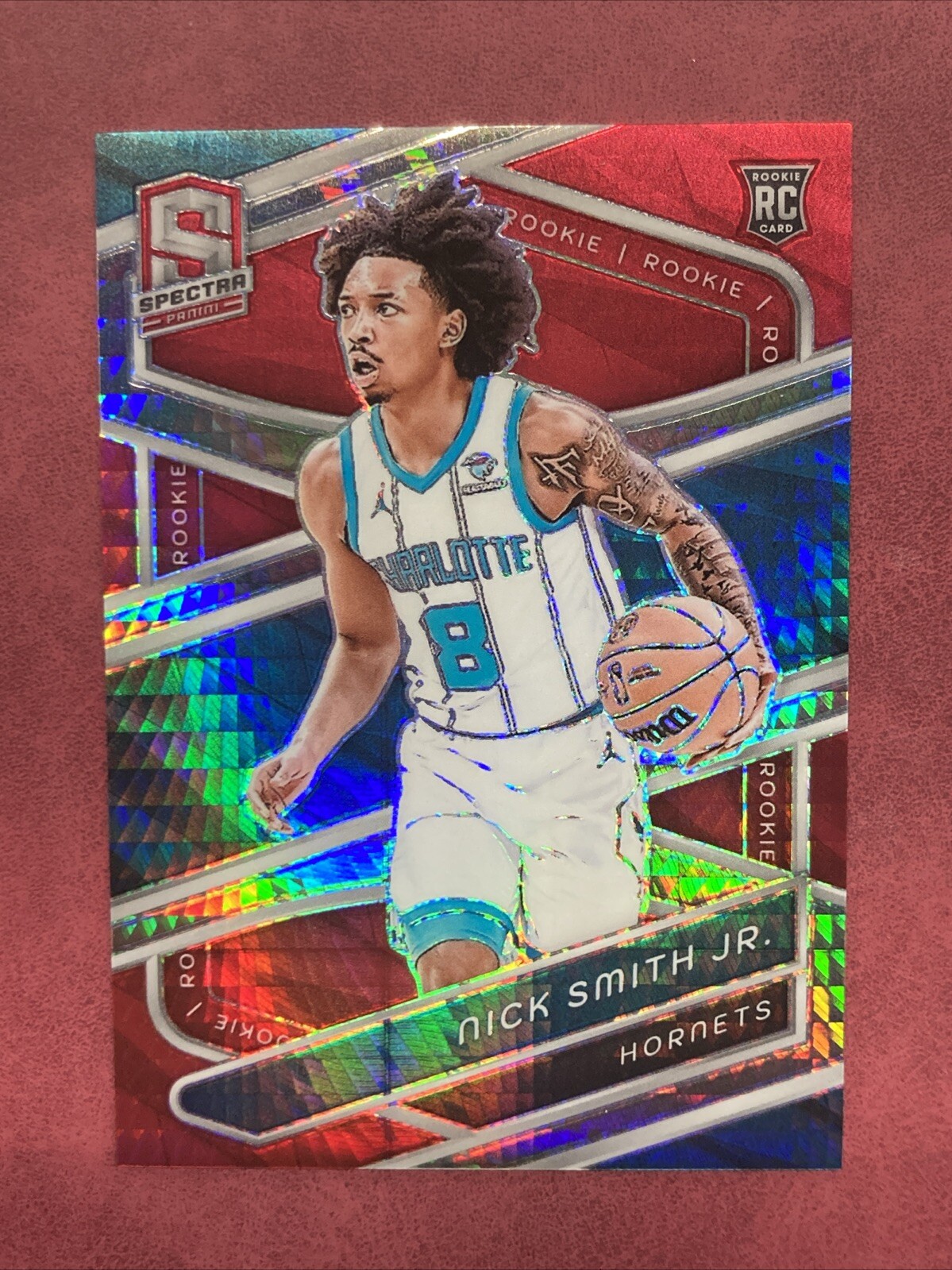 2023-24 Panini Spectra Nick Smith Jr. International RC Charlotte Hornets #141