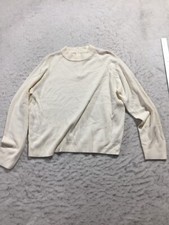 White Stag Sweater Womens XL White Long Sleeve Mock Neck