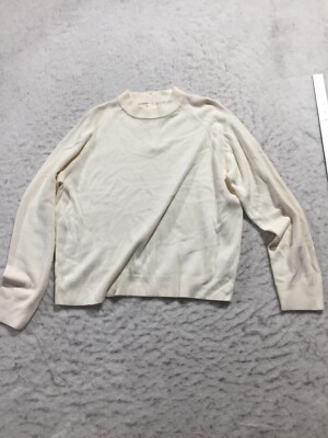 White Stag Sweater Womens XL White Long Sleeve Mock Neck