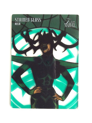 2019 Marvel Flair - STAINED GLASS - Hela #SG-4