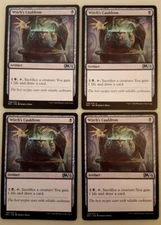 4x Witch's Cauldron M21 Core Set 2021 MTG Magic The Gathering NM Playset